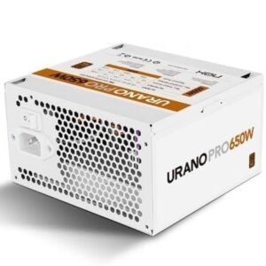 Fuente de Alimentación Nox Hummer Urano Pro White/ 650W/ Ventoinha 12cm/ 80 Plus Bronze/ Branca