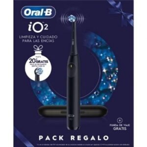 Cepillo Dental Braun Oral-B iO 2/ Incluye 2 Recambios/ Preto