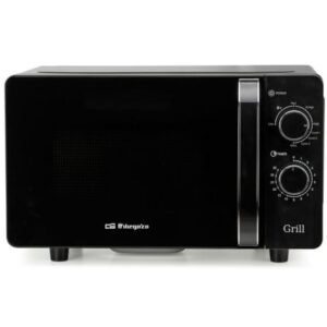 Microondas Orbegozo MIG 2071 CE/ 700W/ Capacidade 20L/ Función Grill/ Preto