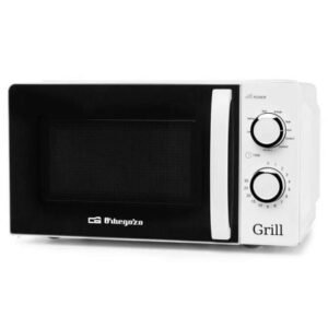 Microondas Orbegozo MIG 2130/ 700W/ Capacidade 20L/ Función Grill/ Branco