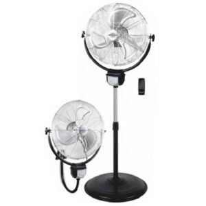 Ventoinha 2 en 1 Orbegozo PWS 3050/ Pie/ Pared/ 120W/ Aspas 50cm/ 3 velocidades
