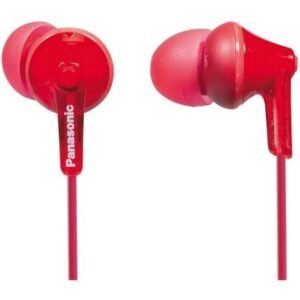 Auscultadores Intrauditivos Panasonic RP-HJE125/ Jack 3.5/ Vermelhos