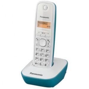 Telemóvel Sem fios Panasonic KX-TG1611/ Branco/ Azul