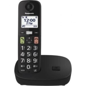Telemóvel Sem fios Panasonic KX-TGU110/ Preto
