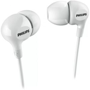 Auscultadores Intrauditivos Philips SHE3550WT/ Jack 3.5/ Brancos
