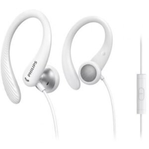 Auscultadores Deportivos Philips TAA1105WT/ con Microfone/ Jack 3.5/ Brancos