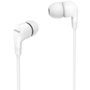 Auscultadores Intrauditivos Philips TAE1105WT/ con Microfone/ Jack 3.5/ Brancos