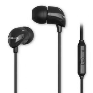Auscultadores Intrauditivos Philips TAE1126BK/ con Microfone/ Jack 3.5/ Pretos