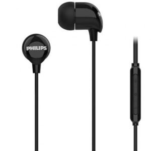 Auscultadores Intrauditivos Philips TAE2146BK/ con Microfone/ USB Tipo-C/ Pretos