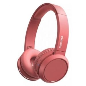 Auscultadores Sem fioss Philips TAH4205/ con Microfone/ Bluetooth/ Vermelhos