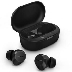 Auscultadores Bluetooth Philips TAT1209 con estuche de carga/ Autonomía 6h/ Pretos
