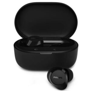 Auscultadores Bluetooth Philips TAT1300BK con estuche de carga/ Autonomía 6h/ Pretos