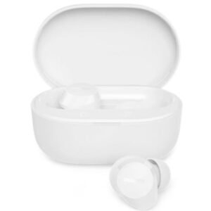 Auscultadores Bluetooth Philips TAT1300WT con estuche de carga/ Autonomía 6h/ Brancos