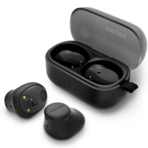 Auscultadores Bluetooth Philips TAT2149 con estuche de carga/ Autonomía 6h/ Pretos