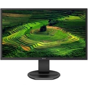 Monitor Profesional Philips 221B8LJEB 21.5"/ Full HD/ Multimedia/ Regulable en altura/ Preto