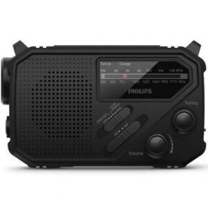 Radio Portátil Philips TAR1609/ Preta