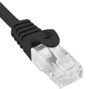 Cabo de Red RJ45 UTP Phasak PHK 1701 Cat.6/ 1m/ Preto