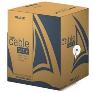 Bobina de Cabo RJ45 FTP Phasak PHR 6312 Cat.6/ 305m/ Cinzento