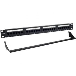 Patch Panel Phasak PU 2424/ 24 Puertos/ Cat.6/ Altura 1U/ Gestión de Cabos