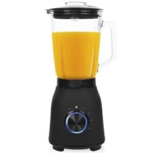 Batidora de vaso Princess Black Steel 212092/ 1000W/ 4 Velocidades/ Capacidade 1.5L