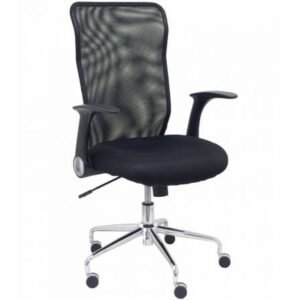 Silla de Oficina Piqueras y Crespo Minaya 4031NE/ Preta