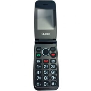 Telemóvel Telemóvel Qubo NEONW-BK 4G para Personas Mayores/ Preto