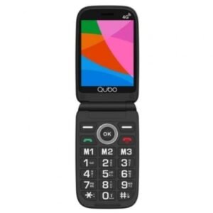 Telemóvel Telemóvel Qubo X-340 4G para Personas Mayores/ Preto