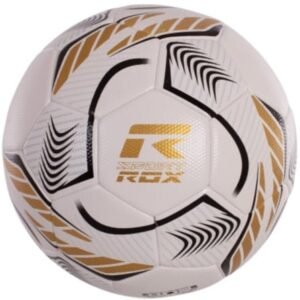 Balón de Fútbol Rox Sport R-Comand/ Branco y Dourado