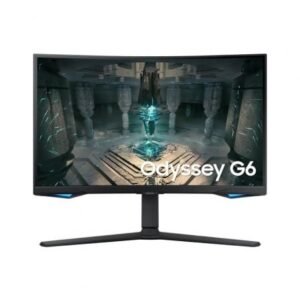 Smart Monitor Gaming Curvo Samsung Odyssey G6 S27BG650EU 27"/ QHD/ 1ms/ 240Hz/ VA/ Multimedia/ Regulable en altura/ Smart TV/ Preto