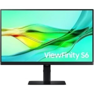 Monitor Profesional Samsung ViewFinity S6 S60UD S27D604UAU 27"/ QHD/ Regulable en Altura/ Preto