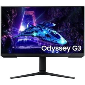 Monitor Gaming Samsung Odyssey G3 S27DG300EU/ 27"/ Full HD/ 1ms/ 180Hz/ VA/ Regulable en altura/ Preto