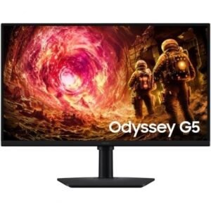 Monitor Gaming Samsung Odyssey G5 G50F S27FG506EU 27"/ QHD/ 1ms/ 180Hz/ IPS/ Regulable en Altura/ Preto