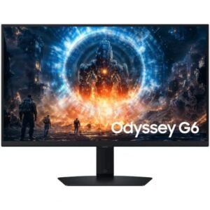 Monitor Gaming Samsung Odyssey G6 G60F S27FG602EU 27"/ QHD/ 1ms/ 350Hz/ IPS/ Regulable en altura/ Preto