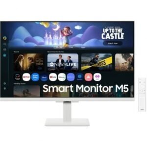 Smart Monitor Samsung M5 S27FM501EU 27"/ Full HD/ Multimedia/ Smart TV/ Branco