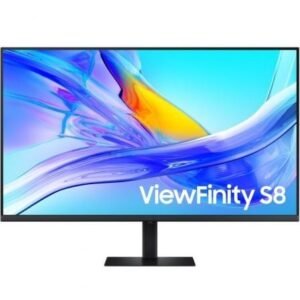 Monitor Profesional Samsung ViewFinity S8 S80UD S37D800UAU 37"/ 4K/ Regulable en altura/ Preto
