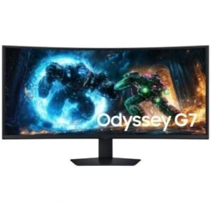 Monitor Gaming Ultrapanorámico Curvo Samsung Odyssey G7 S40FG756EU 40"/ 5K2K/ 1ms/ 180Hz/ VA/ Regulable en altura/ Preto