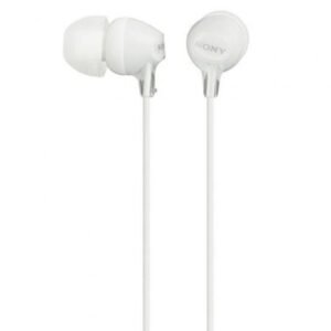 Auscultadores Intrauditivos Sony MDREX15LPW/ Jack 3.5/ Brancos