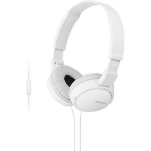 Auscultadores Sony MDRZX110APW/ con Microfone/ Jack 3.5/ Brancos