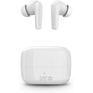 Auscultadores Bluetooth SPC Ether 2 Pro con estuche de carga/ Autonomía 6.5h/ Brancos