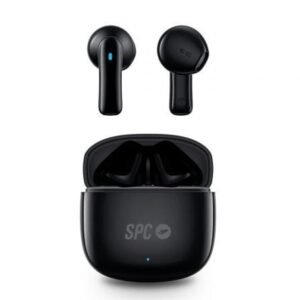 Auscultadores Bluetooth SPC Zion 2 Play con estuche de carga/ Autonomía 7h/ Pretos