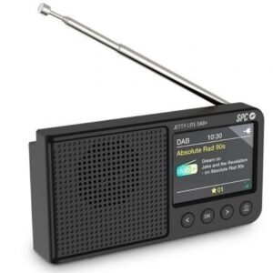 Radio Portátil SPC Jetty Lite Dab+/ Preta