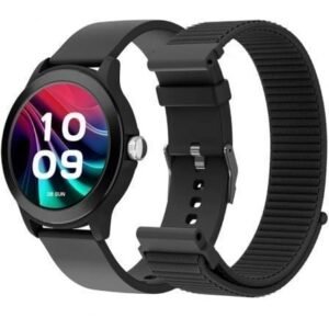 Smartwatch SPC Smartee Duo Vivo 2 9655N/ Notificaciones/ Frecuencia Cardíaca/ Preto/ Incluye Correa Extra