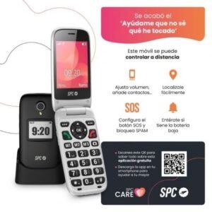 Telemóvel Telemóvel SPC Polaris para Personas Mayores/ 4G/ Preto