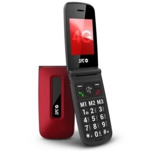 Telemóvel Telemóvel SPC Titan 2 para Personas Mayores/ 4G/ Vermelho