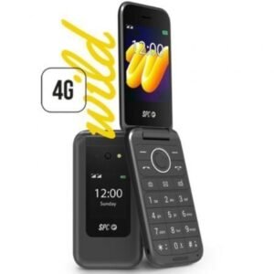 Telemóvel Telemóvel SPC WILD para Personas Mayores/ 4G/ Preto