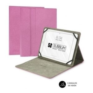 Capa Subblim Clever Stand para Tablets de 9.6"-11"/ Rosa