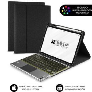 Capa con Teclado Subblim KeyTab Pro BT para Tablet iPad 10.9" 10a Gen/ Preta