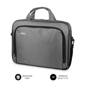 Maletín Subblim Oxford para Portátiles hasta 14"/ Cinzento