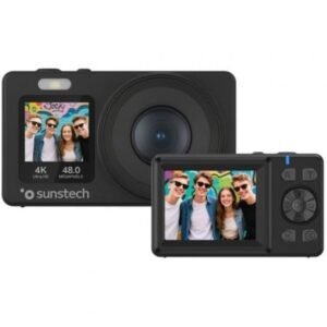 Câmara Digital Sunstech DCAM4825/ 48MP/ Zoom Óptico 18x/ Preta