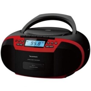 Radio CD Sunstech CXUM54BTRD/ Vermelho